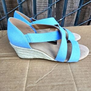 Style & Co. Women's Zaddie Wedge Sandals Size 8M